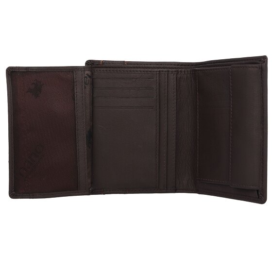 mano Don Leonardo Porte-monnaie RFID cuir 12,5 cm