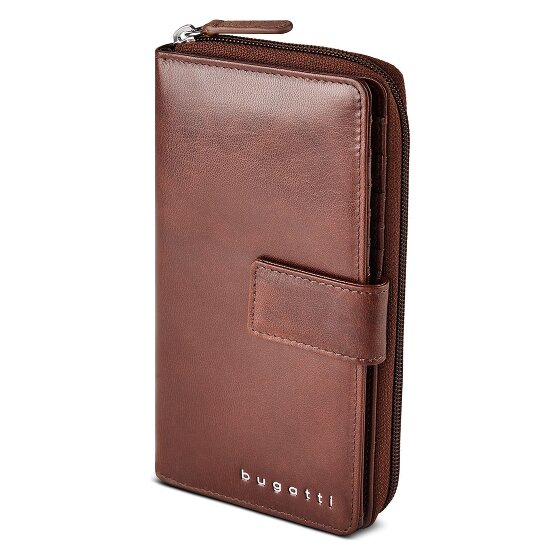 bugatti Valencia Porte-monnaie Protection RFID Cuir véritable 19 cm