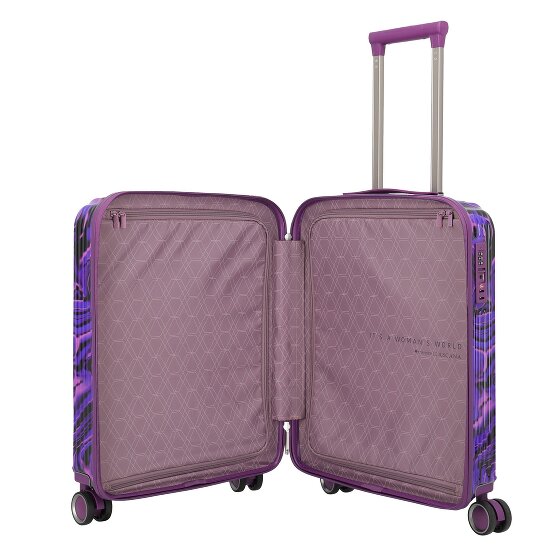 Travelite Lascana Edition 4 roulettes Trolley de cabine S 50 cm