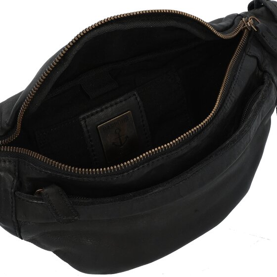 Harbour 2nd Alaric Sac banane Cuir véritable 32 cm