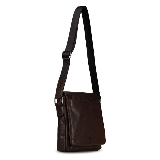Jost Glasgow Sac à bandoulière S Protection RFID Cuir véritable 23 cm