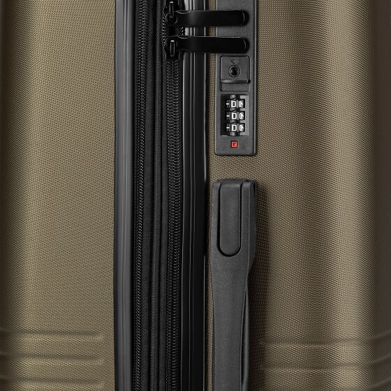 camel active Hanoi 4 roulettes Trolley de cabine S 55 cm avec soufflet d'extension