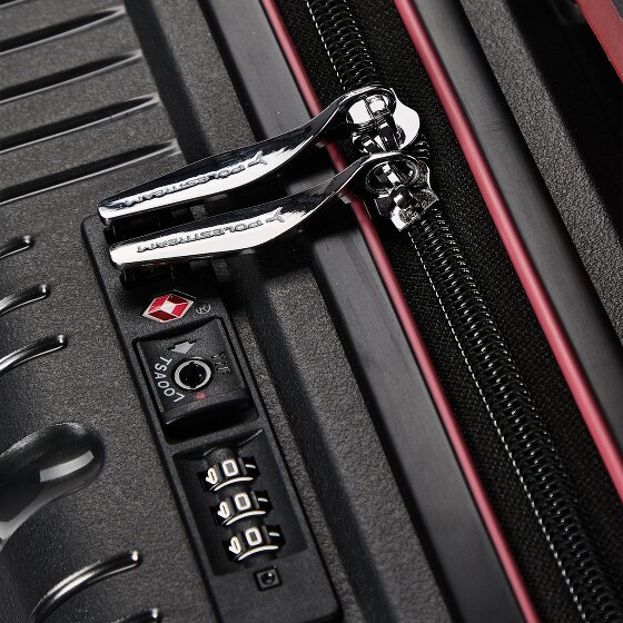 Polestream Paris 4 roulettes Trolley de cabine 55 cm avec soufflet d'extension