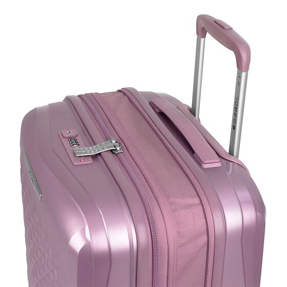 Gabol Queens 4 roulettes Trolley L 75 cm avec soufflet d'extension