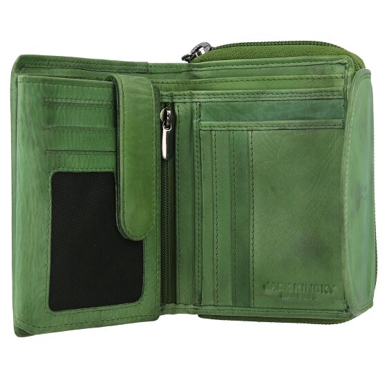 Jack Kinsky Porte-monnaie Nelson RFID cuir 12,5 cm