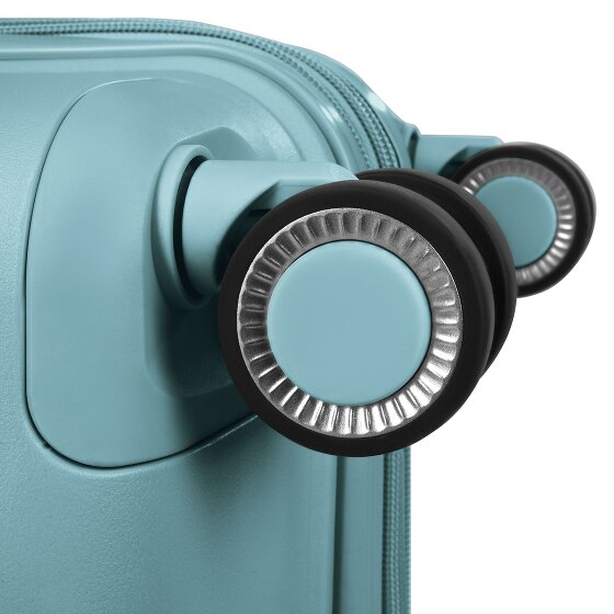 Franky London 4 roulettes Trolley de cabine S 55 cm avec soufflet d'extension