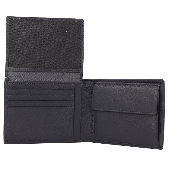 Braun Büffel Hannes Porte-monnaie Protection RFID Cuir 12 cm