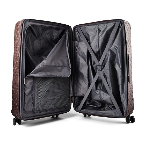Guess Lenwood 4 roues Valise cabine 76 cm '"avec soufflet d''extension"'