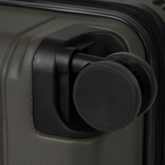 Police London 4 roulettes Trolley 74 cm avec soufflet d'extension