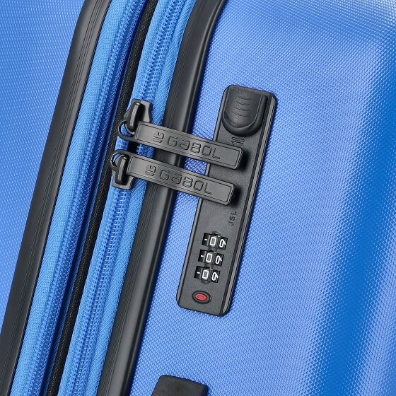 Gabol Future Plus 4 roulettes Trolley 66 cm avec soufflet d'extension