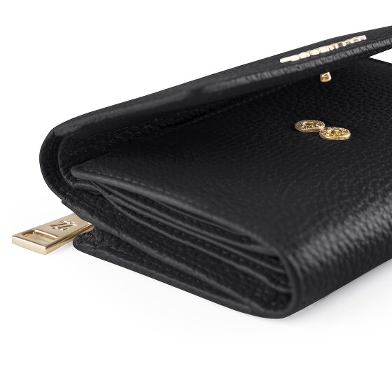 Lazarotti Bologna Leather XL Porte-monnaie avec compartiment zip-around Cuir 14 cm