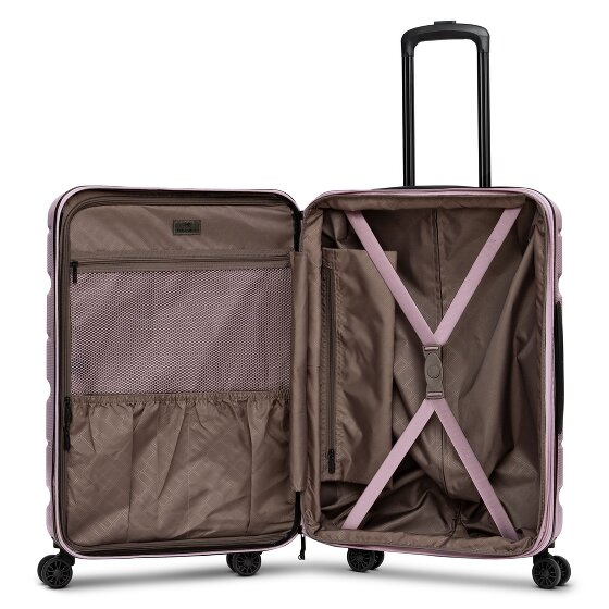 Franky Munich 4.0 Set de valises à 4 roulettes 3 pièces avec soufflet extensible