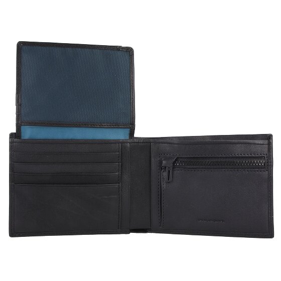 Piquadro Porte-monnaie Harper RFID cuir 14 cm