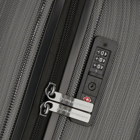 Polestream Moonrock 4 roulettes Trolley 78 cm avec soufflet d'extension