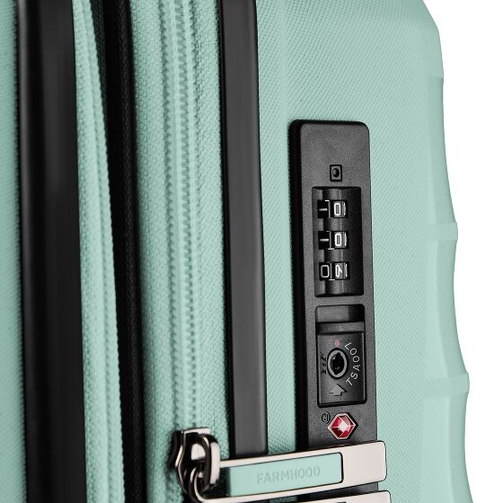 Farmhood Eco Edition 4 roues Valise cabine 67 cm avec soufflet d'extension