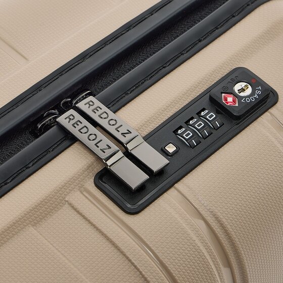 Redolz Essentials 11 3-SET 4 roulettes Set de valises 3 pièces