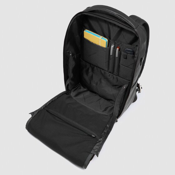 Piquadro Cronus Sac à dos professionnel Protection RFID Cuir 41 cm Compartiment pour ordinateur portable