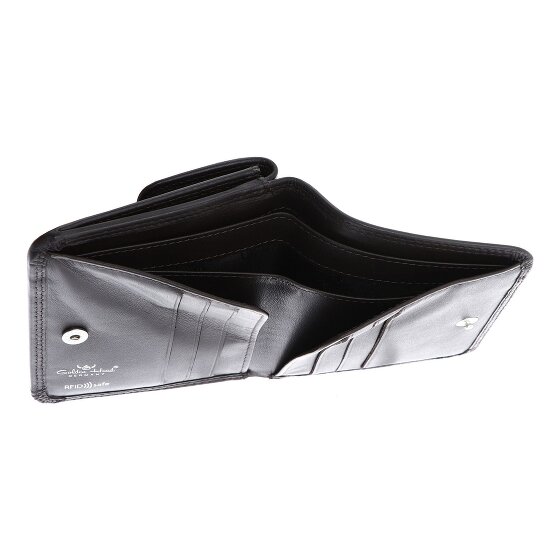 Golden Head Polo Porte-monnaie Protection RFID Cuir véritable 10.5 cm
