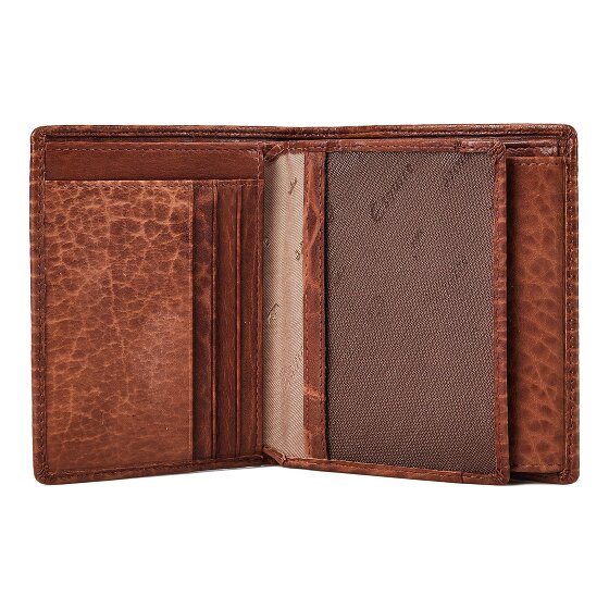 Esquire Bison Porte-monnaie Protection RFID Cuir véritable 8.5 cm