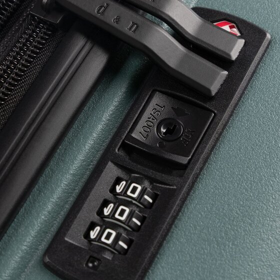 d&n Toronto 4 roulettes Set de valises 3 pièces avec soufflet d'extension