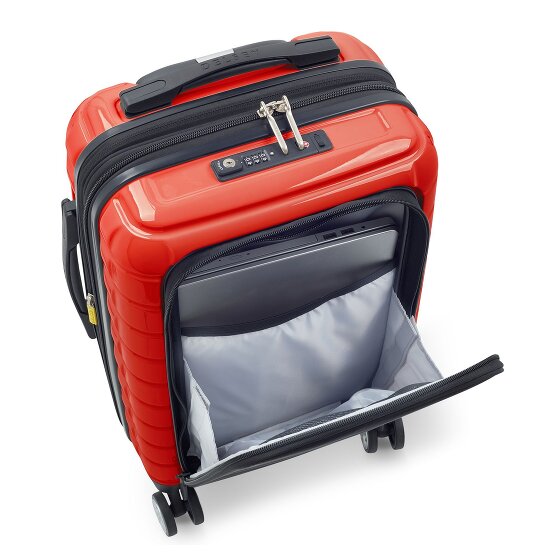 Delsey Paris Shadow 5.0 trolley cabine 4 roulettes 55 cm compartiment ordinateur portable avec soufflet d'extension