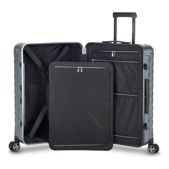 Roncato Uno Aluminium 4 roulettes Trolley 68 cm