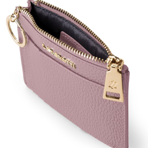 Lazarotti Bologna Leather Étui à clés en cuir 11,5 cm avec poche Air Tag