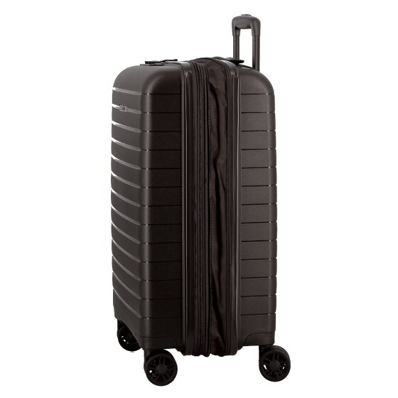 Jump Striper 4 roulettes Trolley de cabine 55 cm avec soufflet d'extension