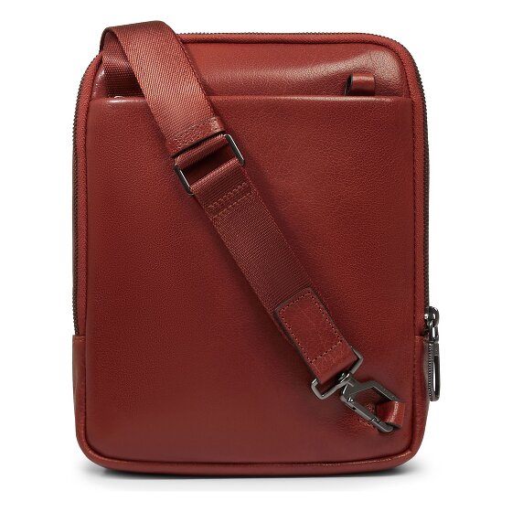 Piquadro Solm Sac à bandoulière Cuir véritable 25 cm