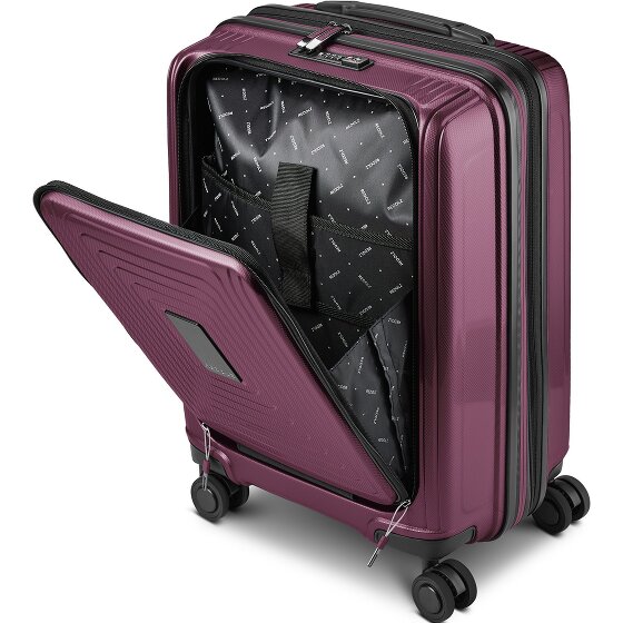 Redolz Essentials 14 Set de valises à 4 roulettes 2 pcs. compartiment pour ordinateur portable avec soufflet d'extension