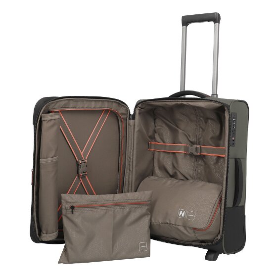 Travelite Crosslite 5.0 2 roulettes Trolley de cabine 54 cm