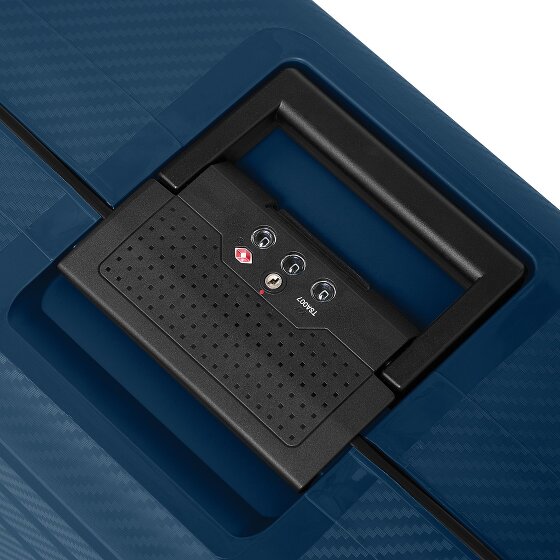 Redolz Essentials 15 Set de valises à 4 roulettes 3 pièces avec fermeture à trois points