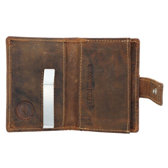 Greenburry Porte-cartes de visite Vintage RFID en cuir 7 cm