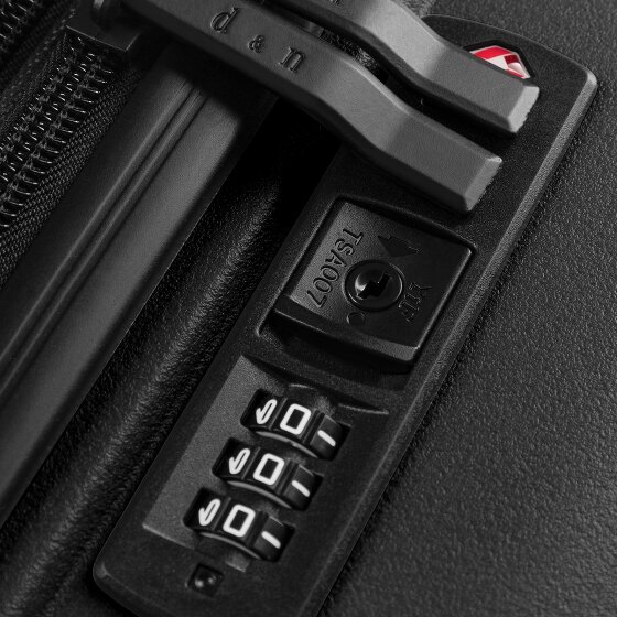 d&n Toronto 4 roulettes Set de valises 3 pièces avec soufflet d'extension