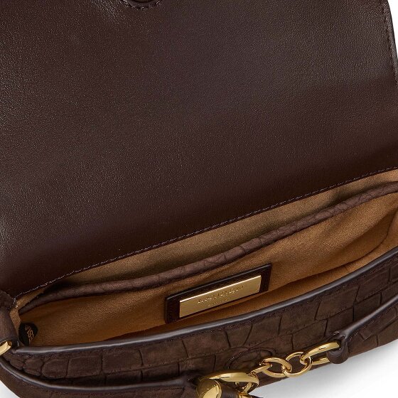 Lauren Ralph Lauren Blaike Mini sac à bandoulière Cuir véritable 18 cm