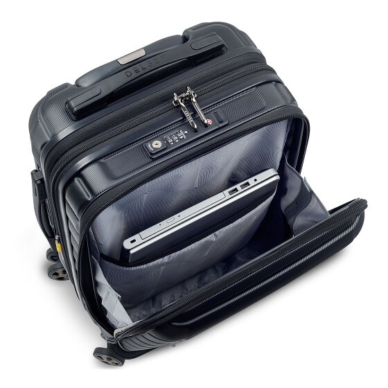 Delsey Paris Shadow 5.0 4 roues Valise cabine 55 cm Compartiment ordinateur avec soufflet d'extension