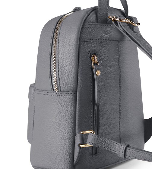 Lazarotti Bologna Leather Sac à dos de ville Cuir véritable 27 cm