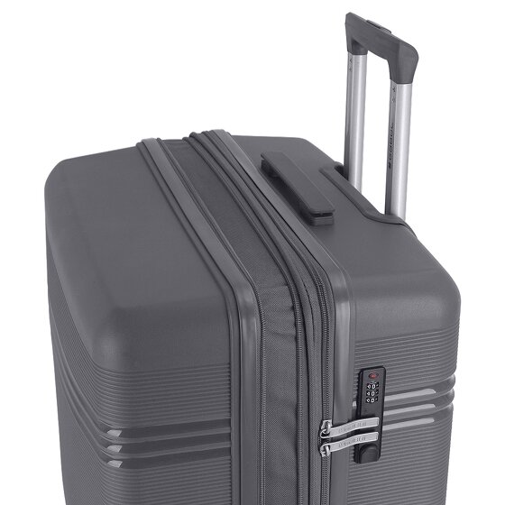 Gabol Saori 4 roulettes Trolley M 66 cm avec soufflet d'extension