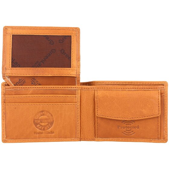 Greenland Nature GreenLand NATURE Porte-monnaie Protection RFID Cuir 10 cm