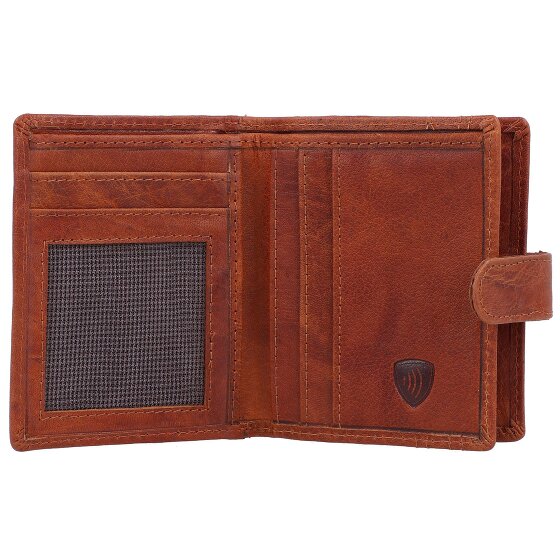 Spikes & Sparrow Porte-monnaie RFID cuir 8 cm