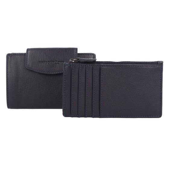 Harbour 2nd Just Pure Elin Porte-monnaie Protection RFID Cuir véritable 14.5 cm