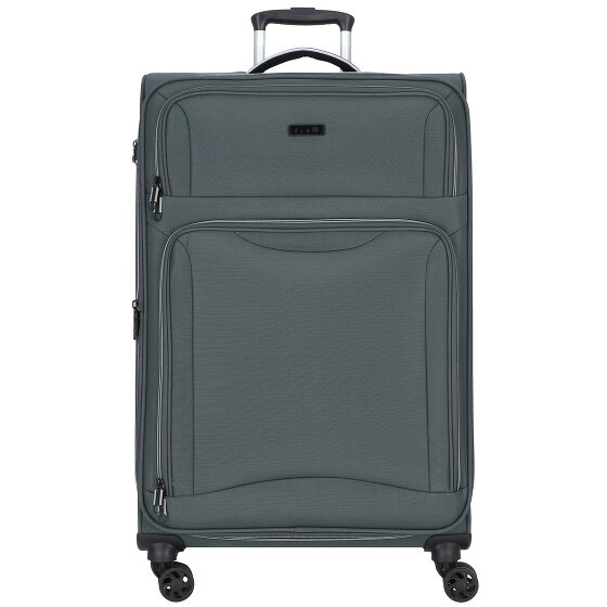 d&n Travel Line 9204 4 roues Valise cabine L 76 cm avec soufflet d'extension