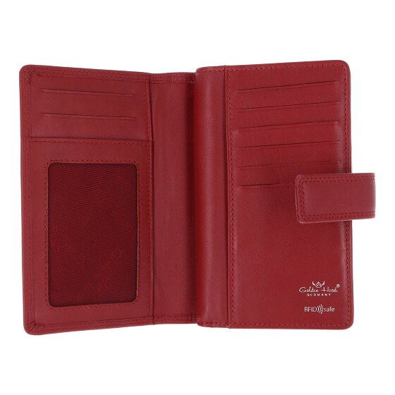 Golden Head Polo Porte-monnaie Protection RFID Cuir véritable 15.5 cm