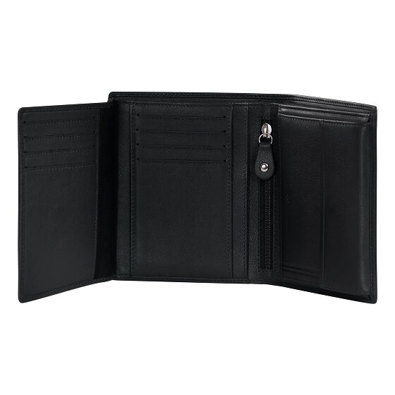 Samsonite Attack 3.0 Porte-monnaie Protection RFID Cuir véritable 13 cm