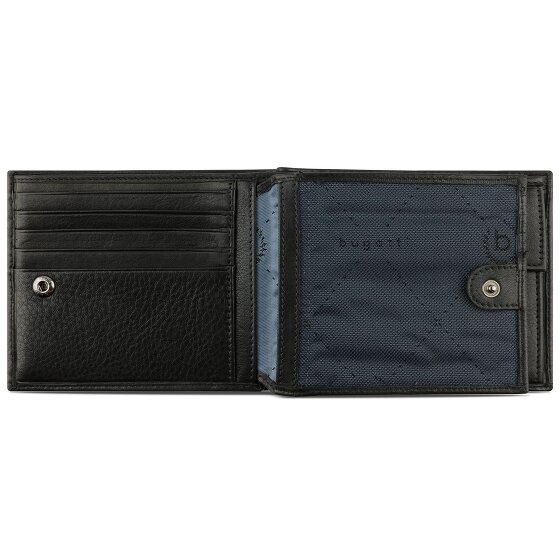 bugatti Nome Porte-monnaie Protection RFID Cuir 12 cm