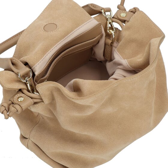 Hey Marly Cool Companion Suede Sac à main Cuir véritable 28 cm