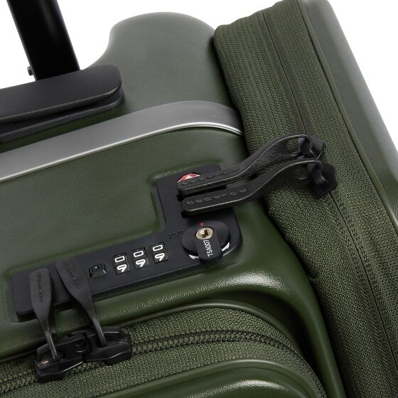 Piquadro PQ-Light 4 roues Valise cabine 55 cm Compartiment ordinateur