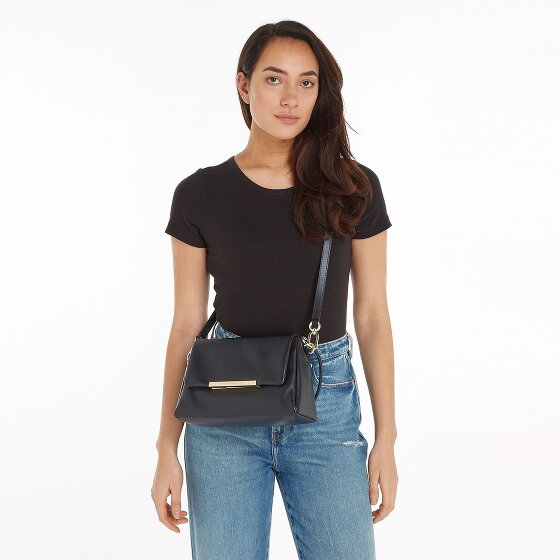 Tommy Hilfiger TH Plaque Sac à bandoulière Cuir 26 cm