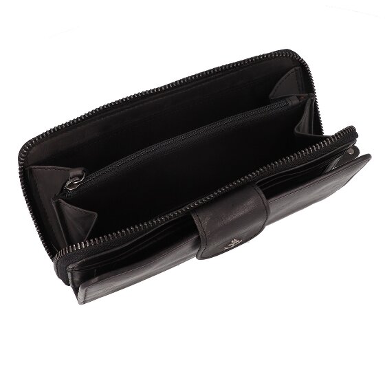 Harbour 2nd Anchor Love Porte-monnaie Protection RFID Cuir véritable 19 cm