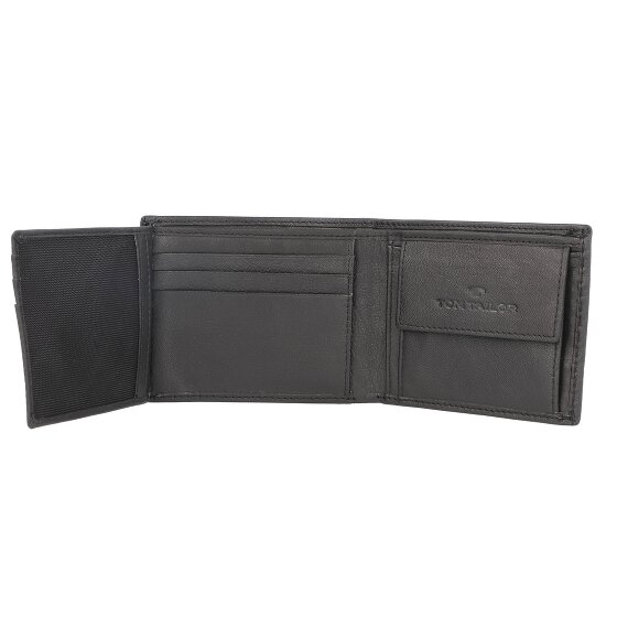 Tom Tailor Kai Porte-monnaie RFID cuir 10 cm